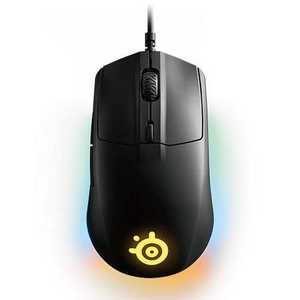 STEELSERIES ߥ󥰥ޥ Rival 3 [ؼ /ͭ /6ܥ /USB] ֥å 62513