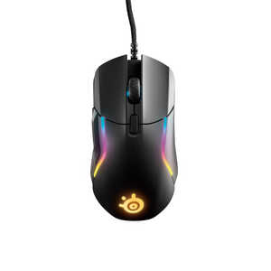 STEELSERIES ゲーミングマウス Rival 5 [光学式 /有線 /9ボタン /USB] 62551