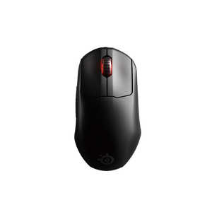 ＜コジマ＞ STEELSERIES SteelSeries スティールシリーズ ワイヤレスゲーミングマウス Prime Wireless ブラック[光学式 /有線／無線(ワイヤレス) /6ボタン /USB] 62593