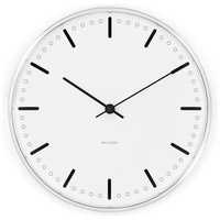 インテック 掛時計 Roman Wall Clock 21cm white/black ARNE