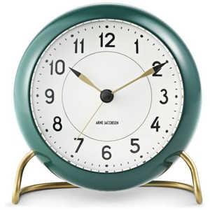 インテック 置き時計 Station Table clock 11cm green/wh ARNE JACOBSEN(アルネ ヤコブセン) AJ43677 インテック 置き時計 Station Table clock 11cm green/wh ARNE JACOBSEN(アルネ ヤコブセン) AJ43677