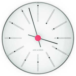 インテック 掛時計 Bankers Wall Clock 12cm white ARNE JACOBSEN(アルネ ヤコブセン) AJ43688 インテック 掛時計 Bankers Wall Clock 12cm white ARNE JACOBSEN(アルネ ヤコブセン) AJ43688