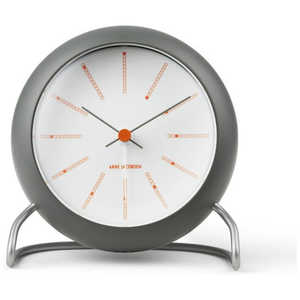 インテック 置き時計 Bankers Table Clock 11cm dark grey ARNE JACOBSEN(アルネ ヤコブセン) AJ43694 インテック 置き時計 Bankers Table Clock 11cm dark grey ARNE JACOBSEN(アルネ ヤコブセン) AJ43694