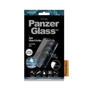 PANZERGLASS PanzerGlass（パンザグラス） iPhone 6.7inch 2020 抗菌仕様 カムスライダー（スワロフスキータイプ） エッジトゥエッジ Black 2718