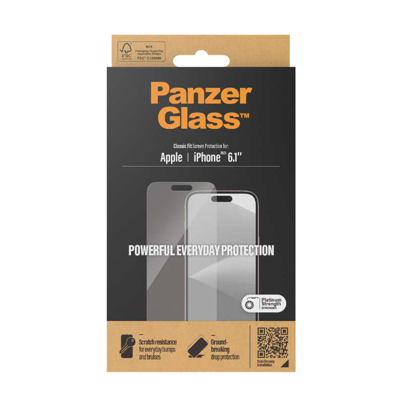 PANZERGLASS PANZERGLASS iPhone 15 Classic Fit 2805 2805