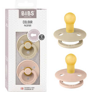 CLOVISBABY 天然ゴムおしゃぶり COLOUR(カラー) サイズ1 2PK Vanilla / Blush CLOVISBABY 天然ゴムおしゃぶり COLOUR(カラー) サイズ1 2PK Vanilla / Blush