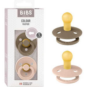 CLOVISBABY 天然ゴムおしゃぶり COLOUR(カラー) サイズ1 2PK Dark Oak / Blush CLOVISBABY 天然ゴムおしゃぶり COLOUR(カラー) サイズ1 2PK Dark Oak / Blush