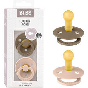 CLOVISBABY 天然ゴムおしゃぶり COLOUR(カラー) サイズ2 2PK Dark Oak / Blush CLOVISBABY 天然ゴムおしゃぶり COLOUR(カラー) サイズ2 2PK Dark Oak / Blush
