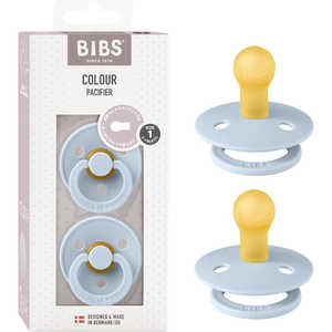 CLOVISBABY 天然ゴムおしゃぶり COLOUR(カラー) サイズ1 2PK Baby Blue / Baby Blue CLOVISBABY 天然ゴムおしゃぶり COLOUR(カラー) サイズ1 2PK Baby Blue / Baby Blue