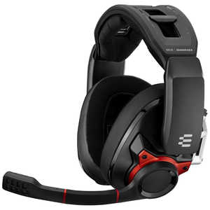 ＜コジマ＞ ゲーミングヘッドセット EPOS/sennheiser GSP-600 ブラック/レッド [φ3.5mmミニプラグ /両耳 /ヘッドバンドタイプ] 1000244