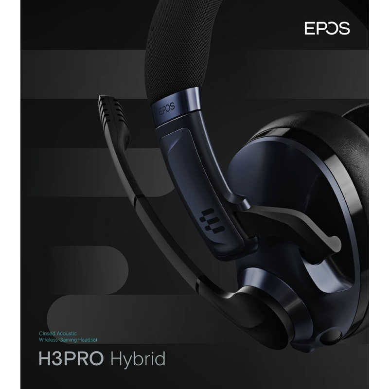 EPOS EPOS ゲーミングヘッドセット ワイヤレス（Bluetooth＋USB）/ヘッドバンドタイプ 1000892 1000892