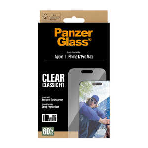PANZERGLASS iPhone 17ProMax �K���X�t�B���� PanzerGlass Screen Protector Classic Fit ����t�� PG24188