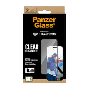 PANZERGLASS iPhone 17ProMax �K���X�t�B���� PanzerGlass Screen Protector UWF ����t�� PG66497
