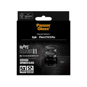 PANZERGLASS iPhone 17 �K���X�t�B���� PanzerGlass Hoops Ceramic II Camera Lens Protector PG53111