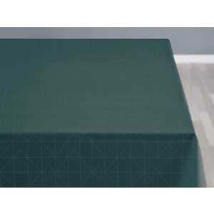 ソダール テーブルクロス 140x220 Refined Damask Greenl グリーン 11892