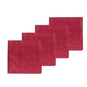ソダール ナプキン Refined Damask Redl レッド 11904 ソダール ナプキン Refined Damask Redl レッド 11904