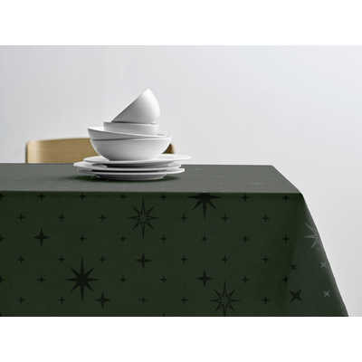 ソダール　テーブルクロス 140x180 Stella Deep greenl ディープグリーン　13463 ソダール テーブルクロス 140x180 Stella Greyl グレー 727481