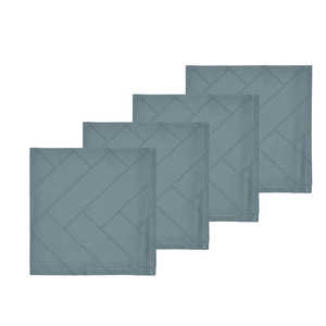 ソダール ナプキン Tiles Damask Atlantic 4個セットl アトランティック 15488 ソダール ナプキン Tiles Damask Atlantic 4個セットl アトランティック 15488