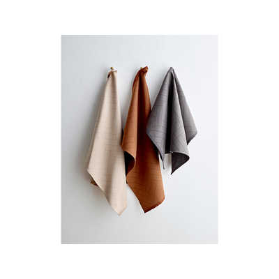 ソダール ティータオル Tiles 3個セット Light Brown/Beige/Ashl