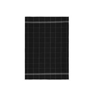 ソダール ティータオル 50x70 Minimal Black 6個セットl ブラック/ホワイト ブラック／ホワイト 702960CN