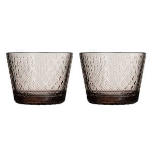 IITTALA ツンドラ タンブラー グラス コップ 約160ml ペアセット (2個入り) リネン ［正規品］ 1070603