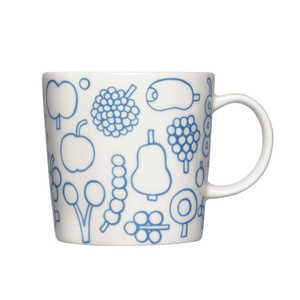 IITTALA キュリアス マインド オブ オイバ トイッカ ( The Curious Mind of Oiva Toikka ) マグカップ 0.3L フルッタ ライトブルー ［正規品］ 1070617