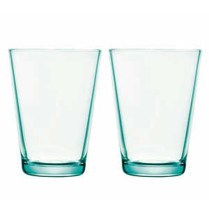 IITTALA �J���e�B�I �n�C�{�[�� �O���X ��400ml �y�A�Z�b�g (2����) �E�H�[�^�[�O���[�� �m���K�i�n 1008633