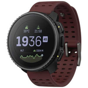 スント スマートウォッチ VERTICAL (日本正規品) SUUNTO(スント) BLACK RUBY SS050865000