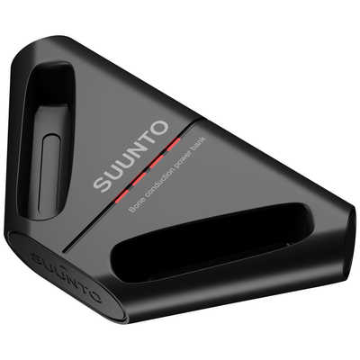 【美品】スント骨伝導イヤホン SUUNTO WING BLACK スント ブルートゥース 耳かけ型 骨伝導イヤホン ( 日本正規品