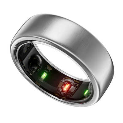 OURAHEALTHOY Oura Ring Gen3 オーラリング 第3世代 Horizon Brushed Titanium - Size 8  [USサイズ : 8(内周 約57mm) ] JZ905259408