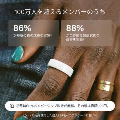 OURARING Oura Ring 4(オーラリング 4)セラミック / size11 クラウド