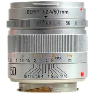 KIPON カメラレンズ ［ライカM /単焦点レンズ］ シルバー IBERIT 50mm f/2.4