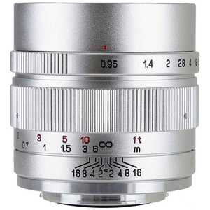 中一光学 カメラレンズ ［FUJIFILM X /単焦点レンズ］ シルバー SPEEDMASTER 35mm F0.95 II