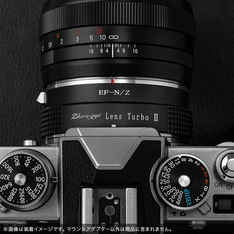 中一光学 中一光学 フォーカルレデューサーアダプター Lens Turbo II EF-NZ  LTIIEFNZx0.7 LTIIEFNZx0.7