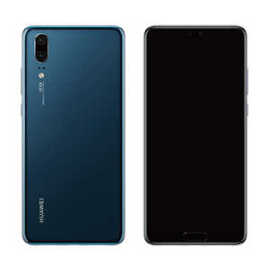 HUAWEI SIMフリースマートフォン P20 MIDNIGHT BLUE [メモリ/ストレージ： 4GB/128GB] 51092NAU