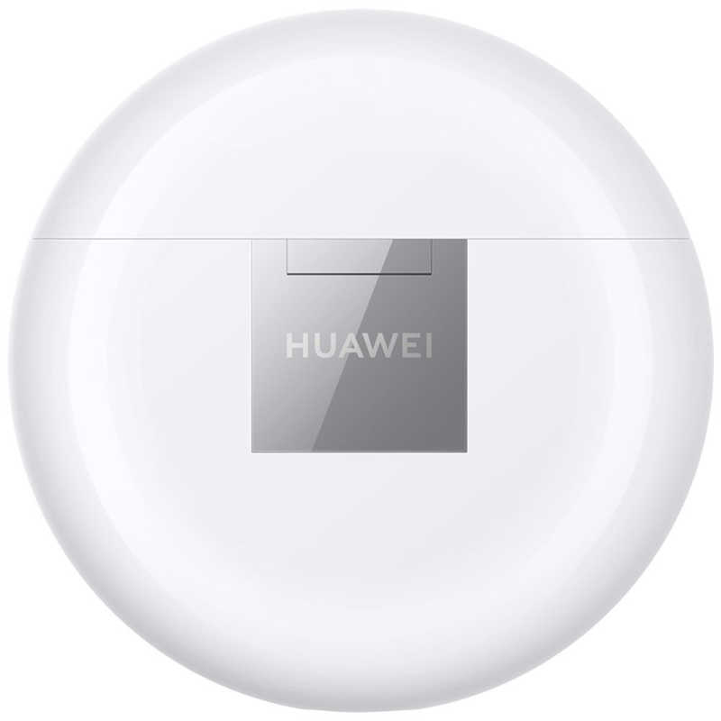 HUAWEI HUAWEI フルワイヤレスイヤホン [マイク対応/ワイヤレス(左右分離)/Bluetooth/ノイズキャンセリング対応] FREEBUDS3WHITE セラミックホワイト FREEBUDS3WHITE セラミックホワイト