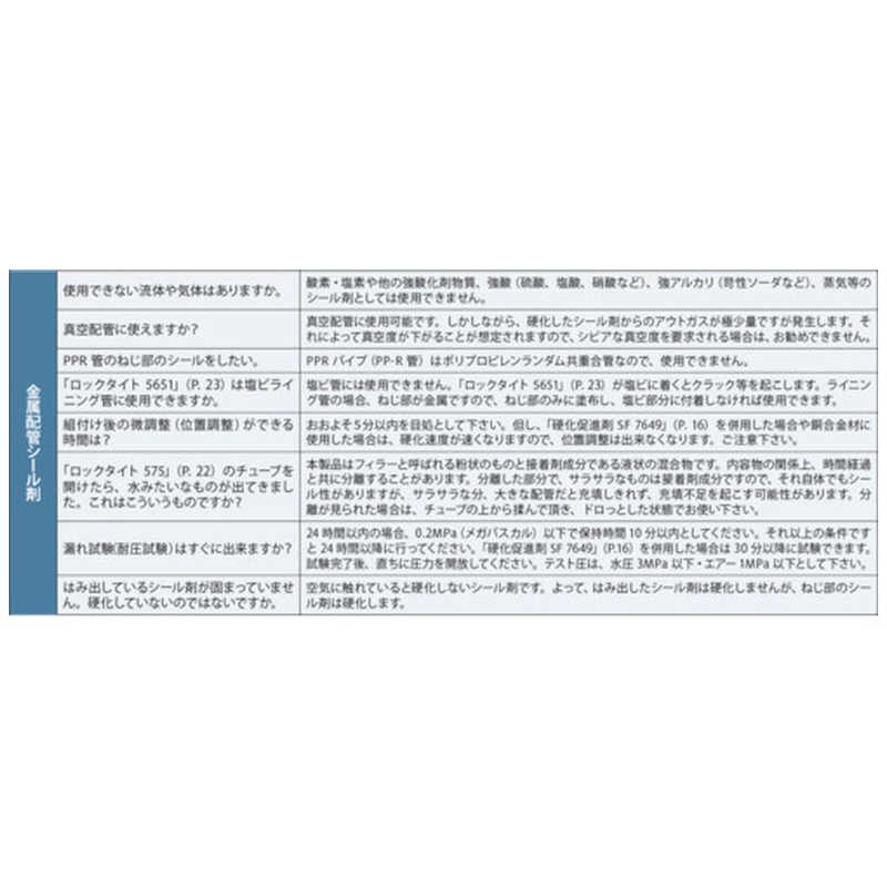ヘンケルジャパン ヘンケルジャパン 配管シール剤 575 50ml 57550 57550