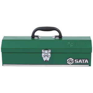 SATA スチールツールボックス 420×155×120mm 95115