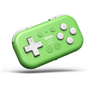 8BITDO 8BitDo Micro Bluetooth �|�P�b�g�T�C�Y �~�j�R���g���[���[ (�L�[�{�[�h���[�h�Ή�/�Ў�f�o�C�X) Green