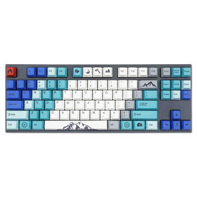 Varmilo ゲーミングキーボード VA87MS2W/LL7Mo2Sv Cherry mx シルバー