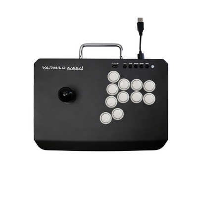 アーケードコントローラー USB接続 11ボタン 黒 アーケードコントローラー USB接続 11ボタン 黒 8/10補充 先行