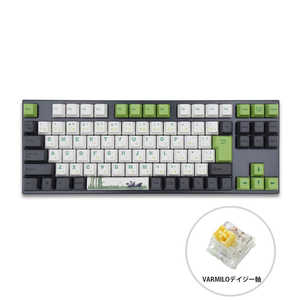 ＜コジマ＞ VARMILO ゲーミングキーボード+マウスパッド Panda デイジー軸 [USB /有線] デイジー軸 MA92LLPANDJDAISY