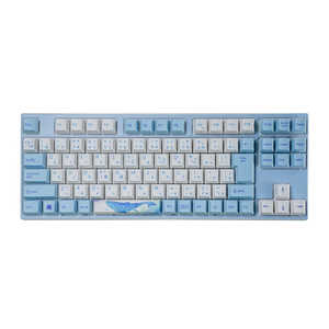 Varmilo APC92 Sea Melody EC V3 Jasmine �Q�[�~���O�L�[�{�[�h �m�L�� / USB-A�{USB-C�n �u���[ vm-apc92-smd-jasmine