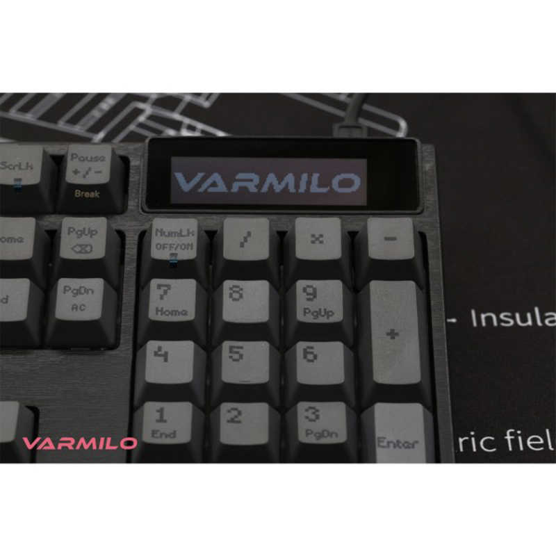 Varmilo Varmilo キーボード 電卓機能 ローズ軸 [USB /有線] vm-ma109-lld2rj-rose vm-ma109-lld2rj-rose