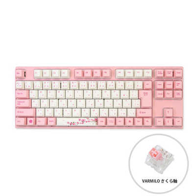 Varmilo 92 Sea Melody JIS Keyboard 桜軸（Varmilo(アミロ) 海