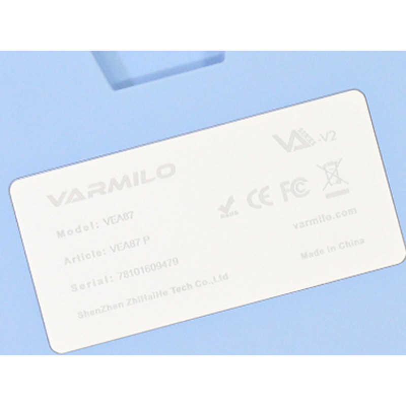 Varmilo Varmilo ゲーミングキーボード 113 Sea Melody JIS Keyboard ブルー  [有線 /USB] vm-vem113-a038-sakura vm-vem113-a038-sakura