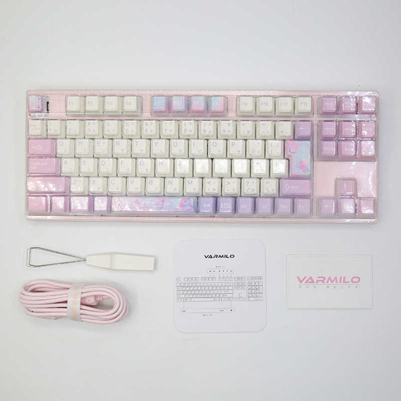 Varmilo Varmilo ゲーミングキーボード Dreams on Board 92(サクラ軸) [有線 /USB] VEM92A030SAKURA VEM92A030SAKURA