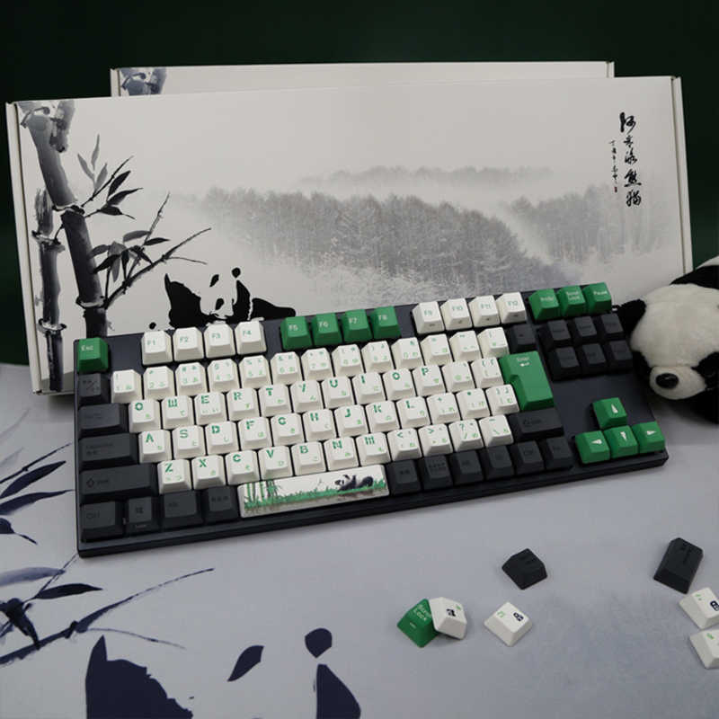 Varmilo Varmilo ゲーミングキーボード グリーン Panda R2 92 JIS Keyboard ［有線 USB］ VEM92A029JS VEM92A029JS