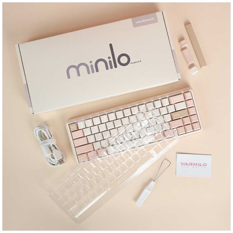 Varmilo Varmilo Minilo Mendozae 有線 67 ANSI Keyboard Gateron G Pro 2.0 Brown VMVXH67A062GR2BROWN VMVXH67A062GR2BROWN