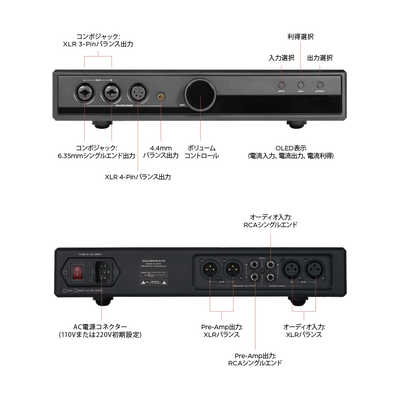 HIFIMAN ヘッドホンアンプ GoldenWave PRELUDE の通販 - カテゴリ